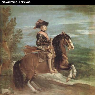 Diego Velazquez Portrait equestre de Philppe IV (df02)